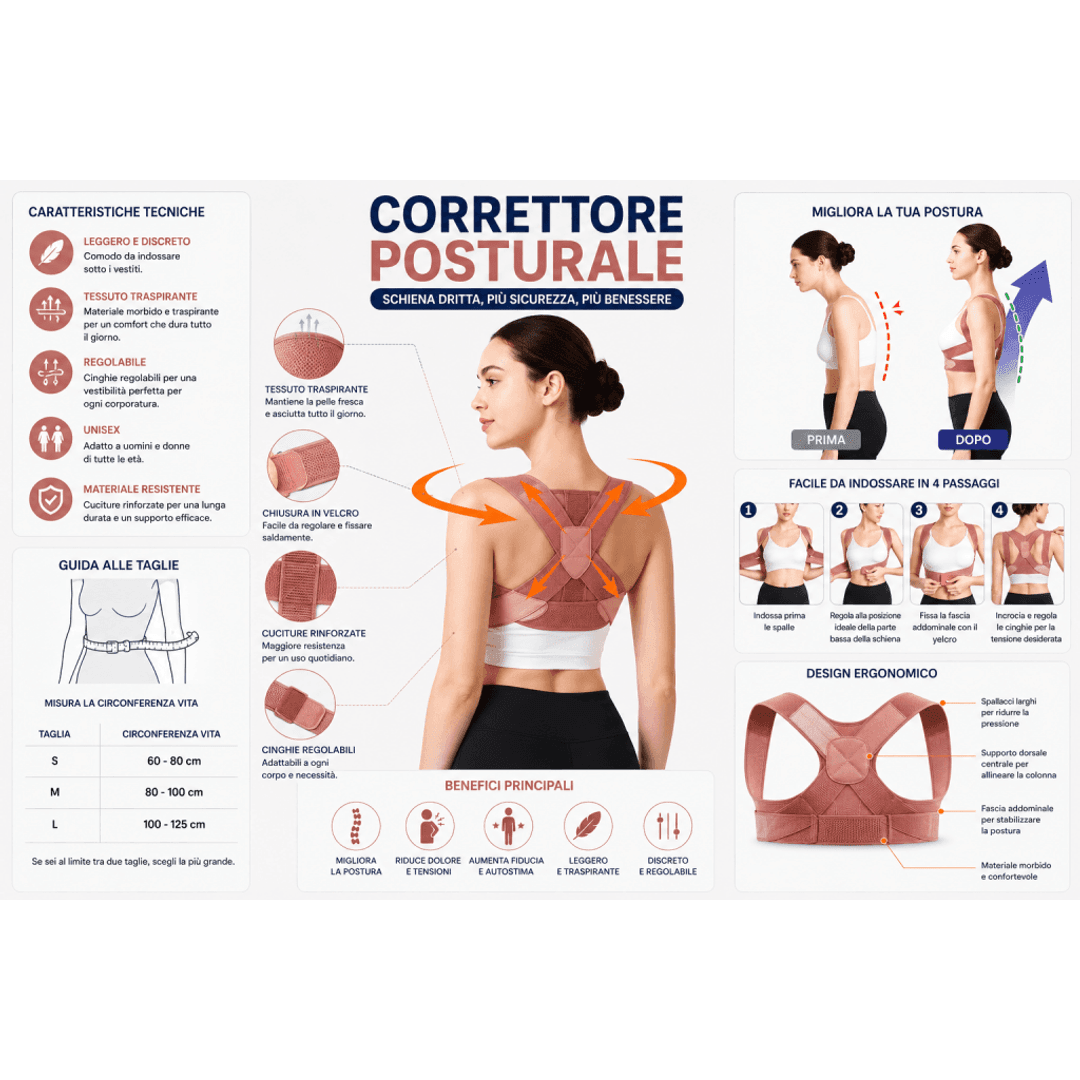 Correttore Posturale Regolabile per Schiena, Spalle e Collo 0ibj8a-wi correttore-posturale-regolabile-per-schiena-spalle-e-collo correttore posturale, correttoreposturale, doloreschiena, mal di schiena, postura, posturacorretta, schiena dritta, schienadritta, supporto posturale, supporto schiena