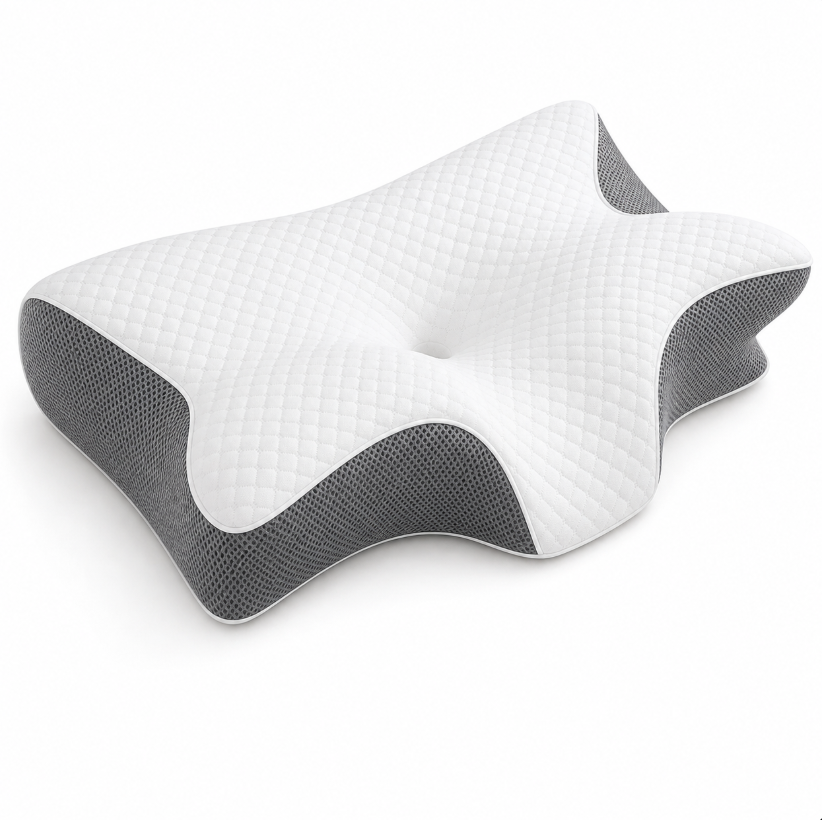 NeckCloud™ AYCS cuscino memory foam traspirante anallergico per cervicale