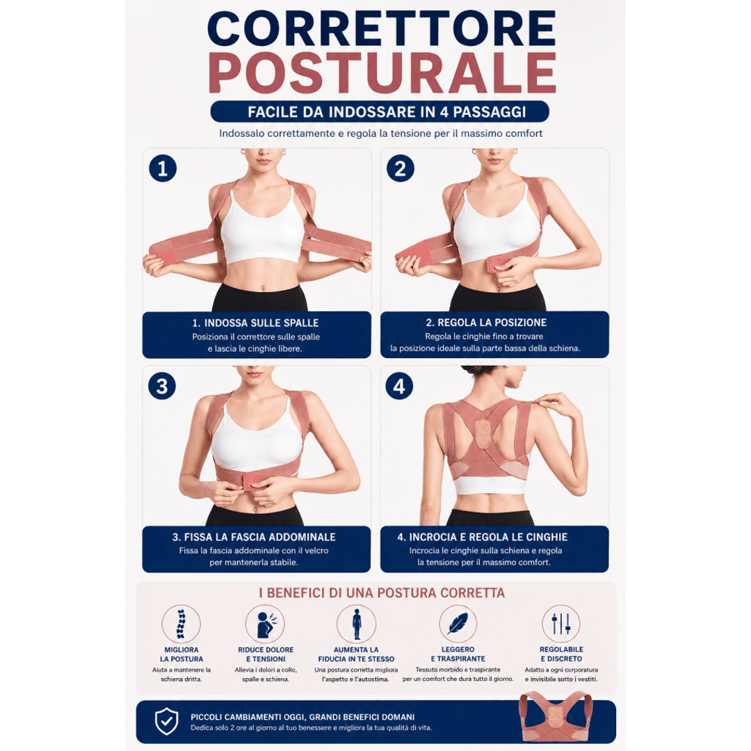 Correttore Posturale Regolabile per Schiena, Spalle e Collo 0ibj8a-wi correttore-posturale-regolabile-per-schiena-spalle-e-collo correttore posturale, correttoreposturale, doloreschiena, mal di schiena, postura, posturacorretta, schiena dritta, schienadritta, supporto posturale, supporto schiena