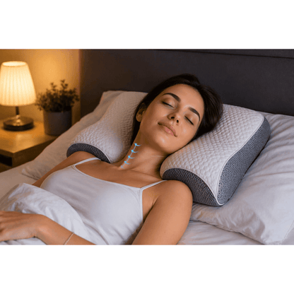 Cuscino Cervicale Ergonomico – Dormi meglio e svegliati senza tensioni al collo Cuscino per cervicale 0ibj8a-wi cuscino-cervicale-ergonomico-supporto-per-collo-e-riposo-migliore cervicale, cuscino, cuscino ergonomico, cuscino memory foam, cuscino ortopedico, cuscino per cervicale, dolore collo, maldicollo, promo, sonno migliore, supporto cervicale