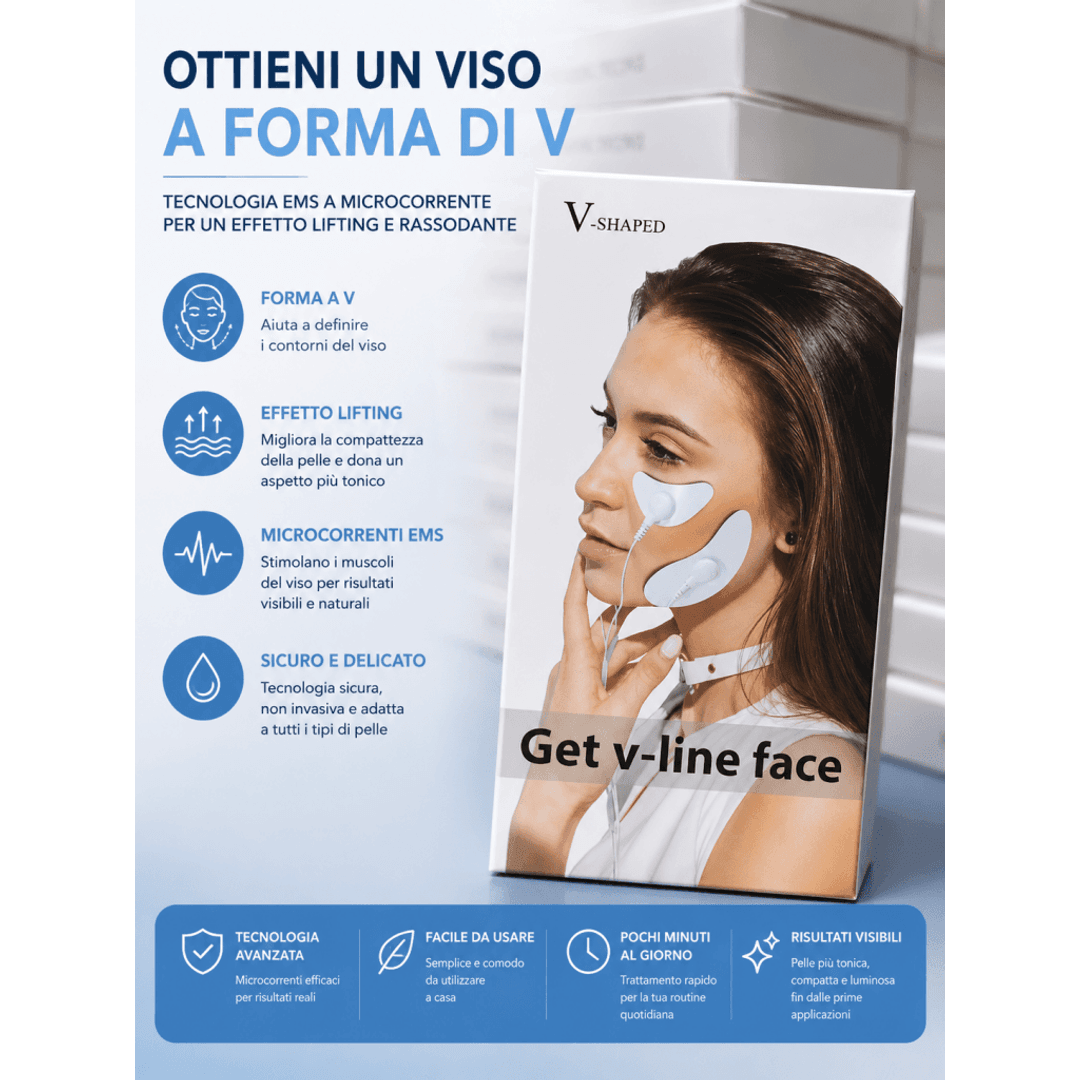 Dispositivo Viso EMS – Lifting, Antirughe e Tonificazione Facciale 0ibj8a-wi stimolatore-muscolare-viso-ems-lifting-antirughe-tonificazione anti-age, anti-occhiaie, beauty tech, benessere, benessere donna, cura del viso, cura della pelle, dispositivo ems viso, liftingviso, massaggiatore, microcorrente, promo, rilassamento viso, routine viso, self care, skincare, tonificazione viso, viso e collo