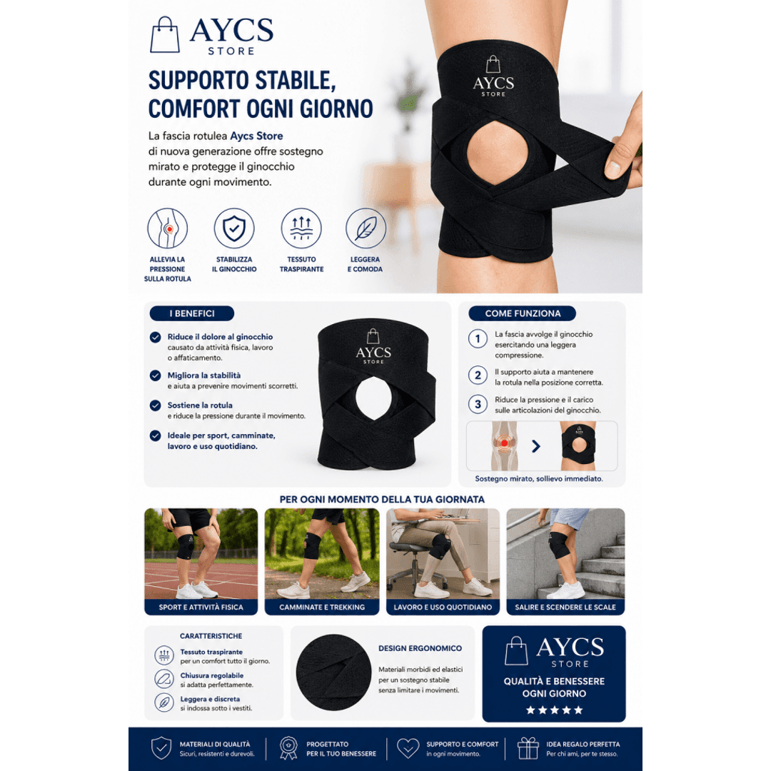 Ginocchiera Regolabile AYCS – Supporto, Stabilità e Comfort Quotidiano 0ibj8a-wi ginocchiera-regolabile-aycs-supporto-stabilita-e-comfort-quotidiano ginocchiera ciclismo, ginocchiera compressione, ginocchiera ortopedica, ginocchiera per corsa, ginocchiera per dolore ginocchio, ginocchiera per palestra, ginocchiera regolabile, ginocchiera rotula, ginocchiera stabilizzante