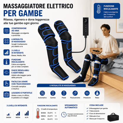 Massaggiatore Elettrico per Gambe con Compressione ad Aria e Calore 0ibj8a-wi massaggiatore-elettrico-per-gambe-con-compressione-ad-aria-e-calore circolazione gambe, compressione ad aria, fitness recovery, gambe pesanti, massaggiatore, massaggiatore elettrico, massaggiatore gambe con compressione, massaggiatore gambe riscaldante, massaggiatore per circolazione gambe, massaggiatore polpacci elettrico, massaggio gambe, massaggio riscaldante, recupero muscolare, rilassatore muscolare gambe, sport
