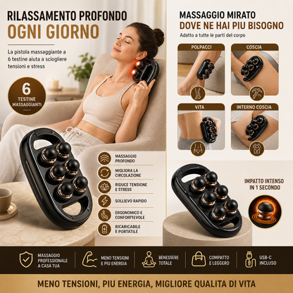 GunForce™ – Scioglie Ogni Tensione Muscolare in Pochi Minuti