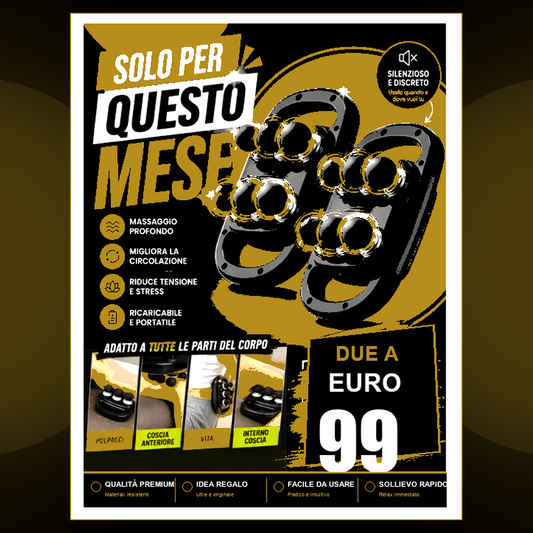 GunForce™ – Scioglie Ogni Tensione Muscolare in Pochi Minuti