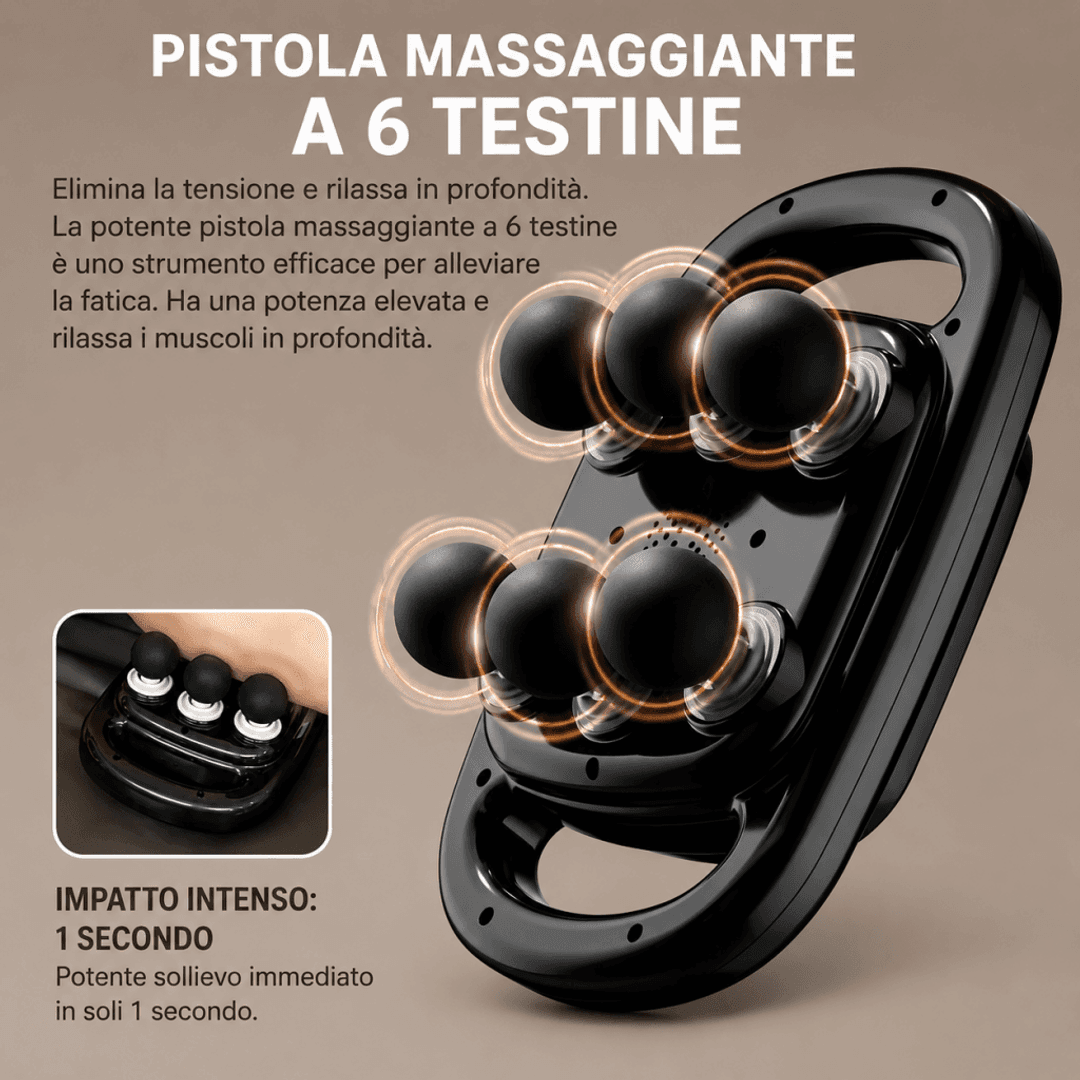 GunForce™ – Scioglie Ogni Tensione Muscolare in Pochi Minuti